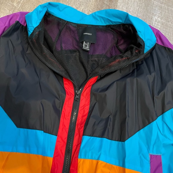 Multi Color block windbreaker - Picture 2 of 3